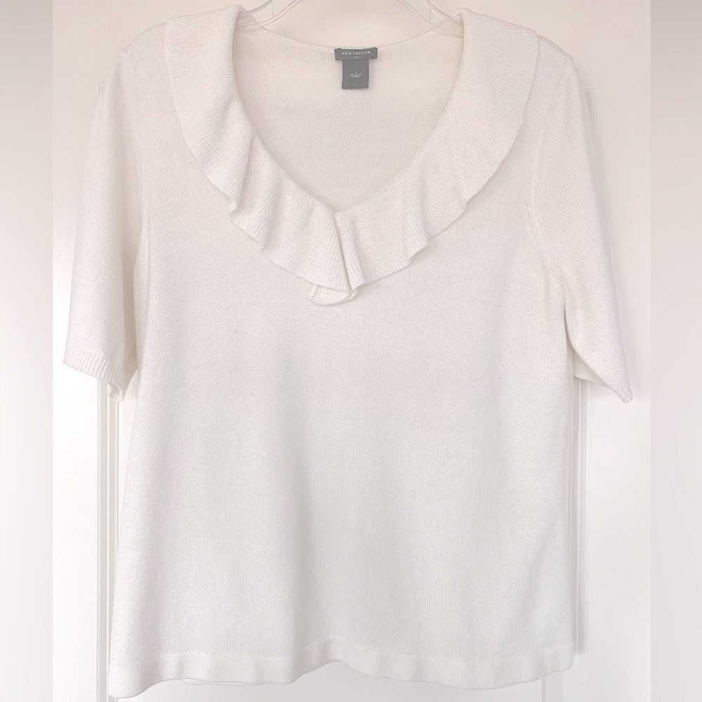 Ann Taylor Ivory Sweater